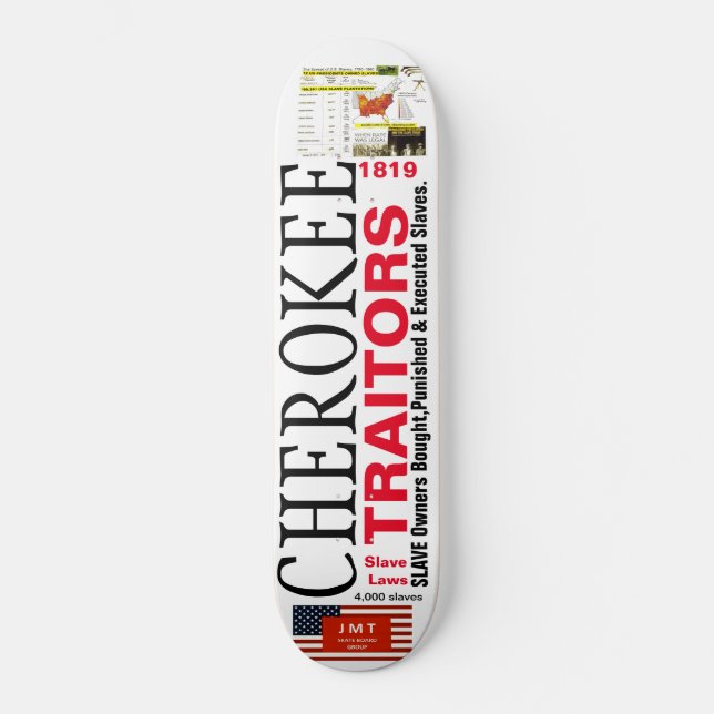 CHEROKEE TRAITORS Skateboard (Vorderseite)