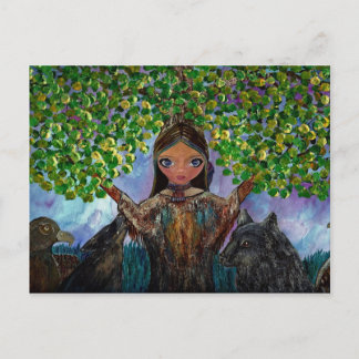 Cherokee Tree Postkarte