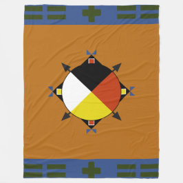 Cherokee vier Richtungs-Fleece-Decke Fleecedecke