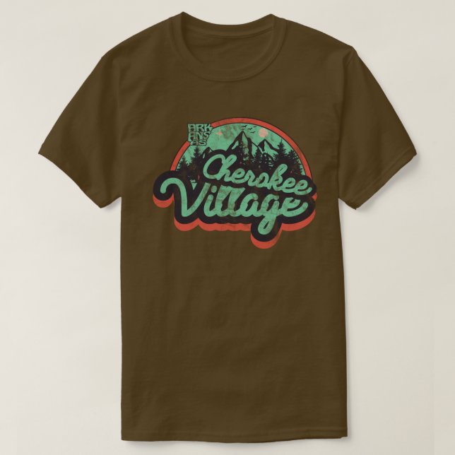 Cherokee Village, Arkansas T-Shirt (Design vorne)