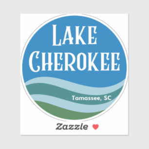 Cherokee Waves Sticker