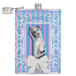 Cherrie Sweetshop Retro Pinup Giro del Malcantone Flachmann