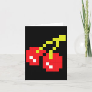 Cherries 80er Videospiel Halloween Kostüm Easy Gro Karte