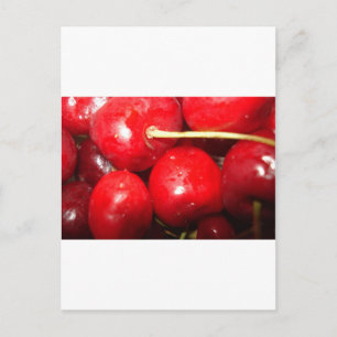 Cherries Art Foto Postkarte