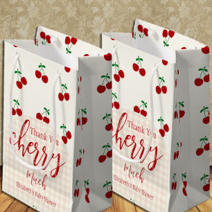 Cherries Baby Dusche Kleine Geschenktüte