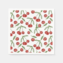 Cherries Birthday Party Baby Brautparty Serviette