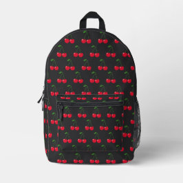 Cherries Bombs Bedruckter Rucksack