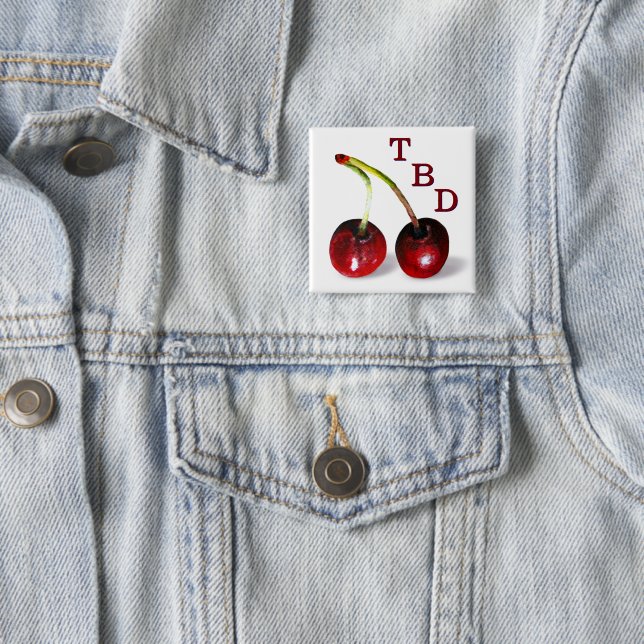 Cherries Button (Beispiel)