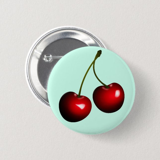 Cherries Button (Vorne & Hinten)