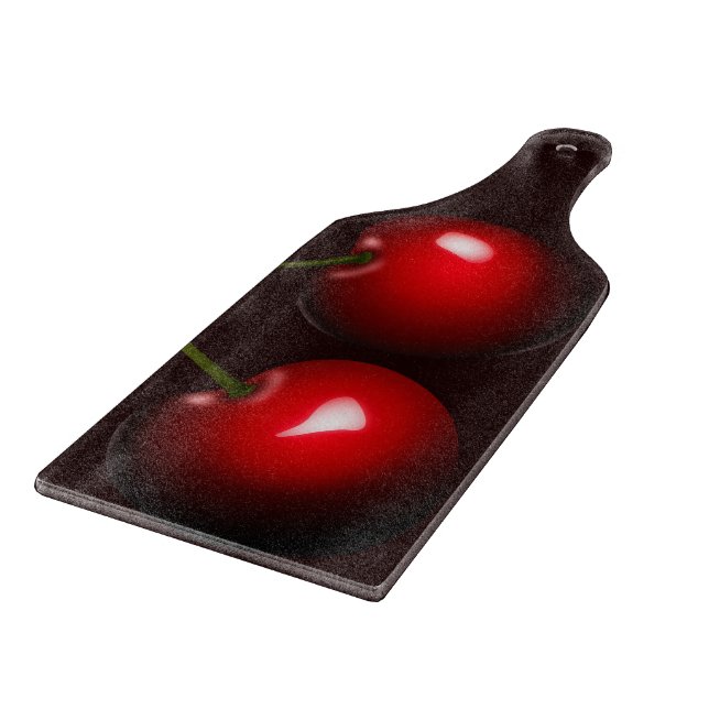 Cherries Cutting Board Schneidebrett (Ecke)