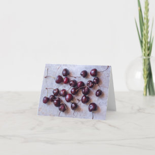 Cherries Dankeskarte