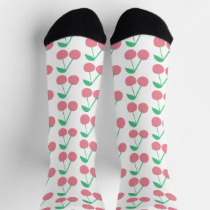 Cherries Fruchtmarktmuster Socken