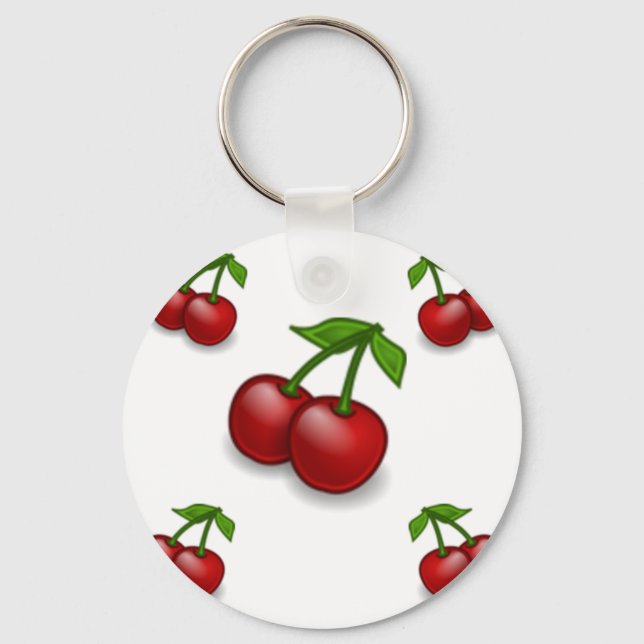 Cherries Galore Design Schlüsselanhänger (Vorderseite)