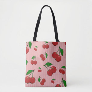 Cherries Illustration Tasche