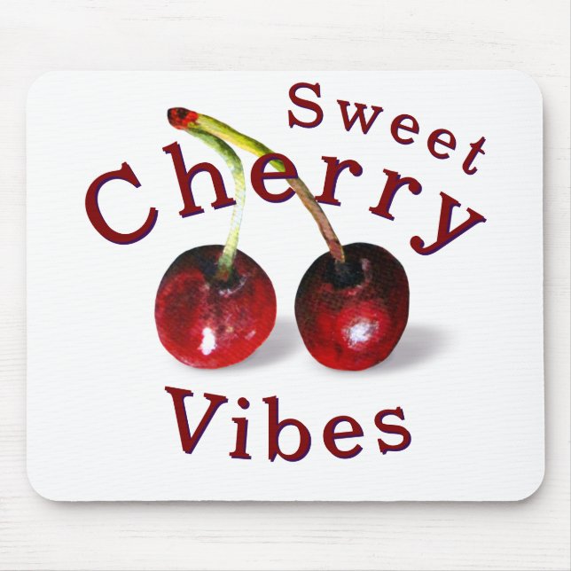 Cherries Mouse Pad Mousepad (Vorne)