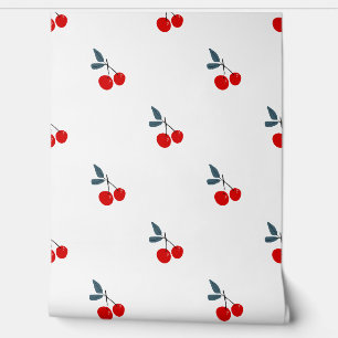Cherries niedliche Illustrationsbilder Tapete