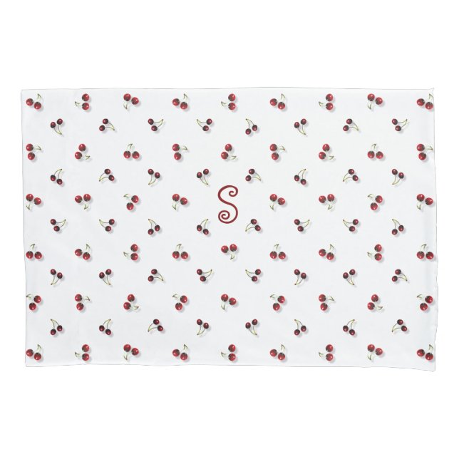 Cherries Pillowcase Kissenbezug (Vorderseite)