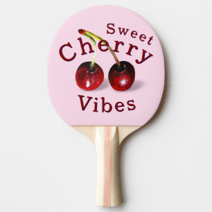 Cherries Ping Pong Paddle Tischtennis Schläger