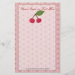 Cherries Stationery Briefpapier
