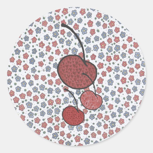 Cherries Sticker (Vorderseite)