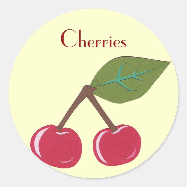 Cherries Sticker (Vorderseite)