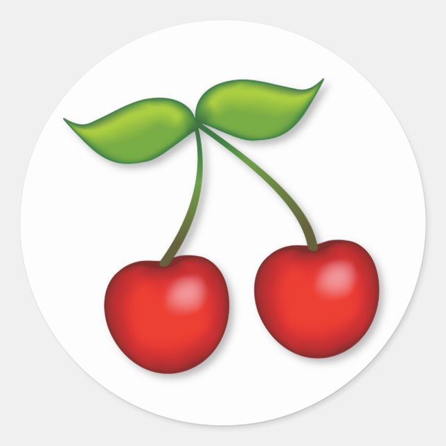 Cherries Sticker (Vorderseite)