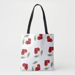 Cherries überall auf der Drucktasche Tasche