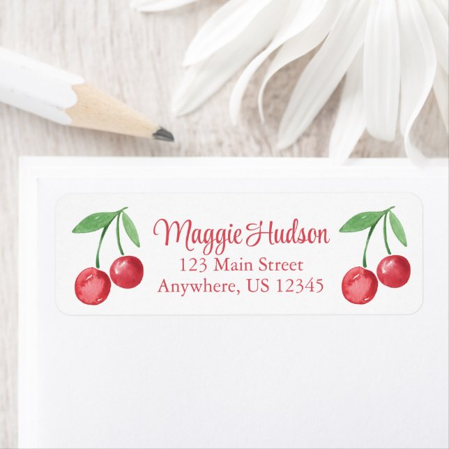 Cherries Watercolor (Insitu)