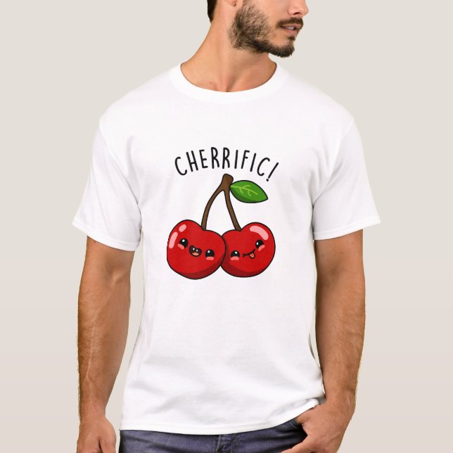 Cherrific Funny Red Cherry Pub T-Shirt (Vorderseite)