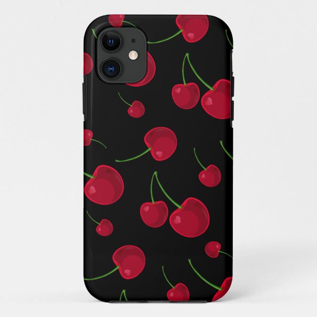 Cherry Apple iPhone 11 Fall Case-Mate iPhone Hülle (Rückseite)