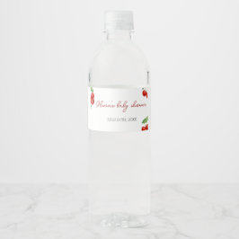 Cherry auf der Babydusche