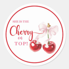 Cherry auf Top Stickers