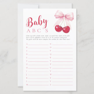 Cherry Baby ABCs Spiel