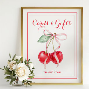 Cherry Baby Duschkarten & Geschenktafeln Tafelschi Poster