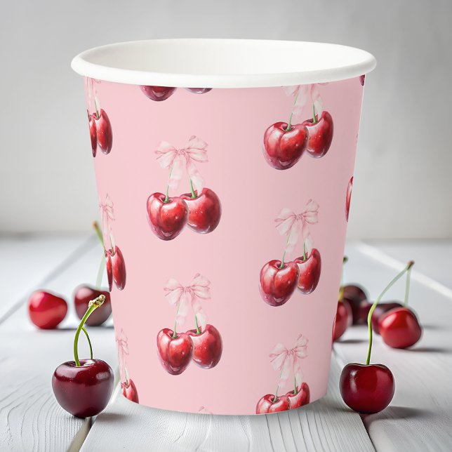 Cherry Baby Shower Baby Dusche Pappbecher (Von Creator hochgeladen)