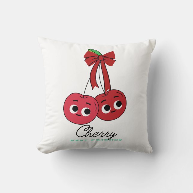 CHERRY BEST FRIEND KISSEN (Vorderseite)