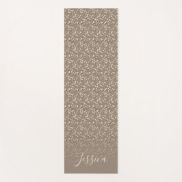 Cherry Bllossoms Beige / Ihr Name Yogamatte