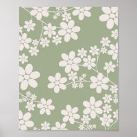 Cherry Blossom 13 Sage Green