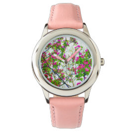'Cherry Blossom Abstrakt' Watch Armbanduhr