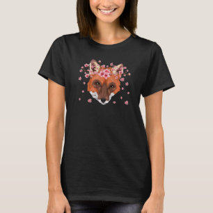 Cherry Blossom Animal Forest Animal Sakura Niedlic T-Shirt