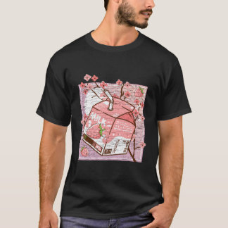 Cherry Blossom Ästhetische Strawberry Milk Kawaii T-Shirt