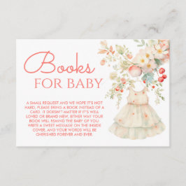 Cherry Blossom Baby Girl Clothes Bücher für Baby Begleitkarte