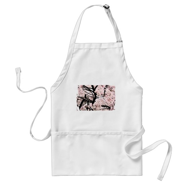 Cherry Blossom bearbeitet Schürze (Vorne)