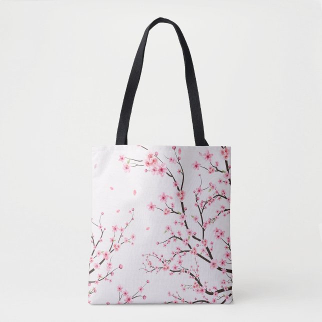 Cherry Blossom Beauty Tasche (Vorderseite)