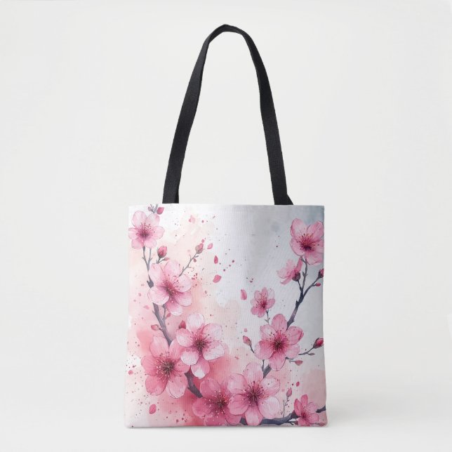 Cherry Blossom Beauty Tote Bag Tasche (Vorderseite)