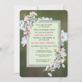 Cherry Blossom Bestätigung Einladung