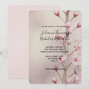 Cherry Blossom Blume Hochzeiten Einladungen
