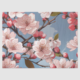 Cherry Blossom Blumenzwiebelpapier Seidenpapier