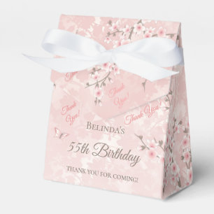 Cherry Blossom Blush Pink Birthday Gevor Box Geschenkschachtel