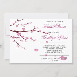 Cherry Blossom Bridal Einladungen